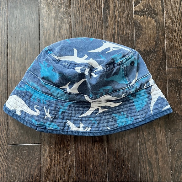 Joe Fresh Toddler Boy Dinosaur Print Bucket Sun Hat Size 1-3 Years - Picture 2 of 4